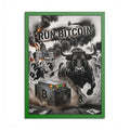 Run Bitcoin Poster — Crypto Bull Art Print